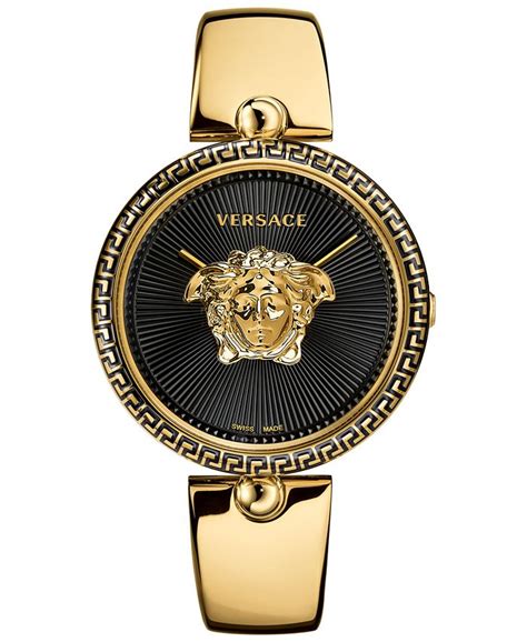 versace palazzo empire semi bangle|Versace Women's Swiss Palazzo Empire Stainless Steel Semi .